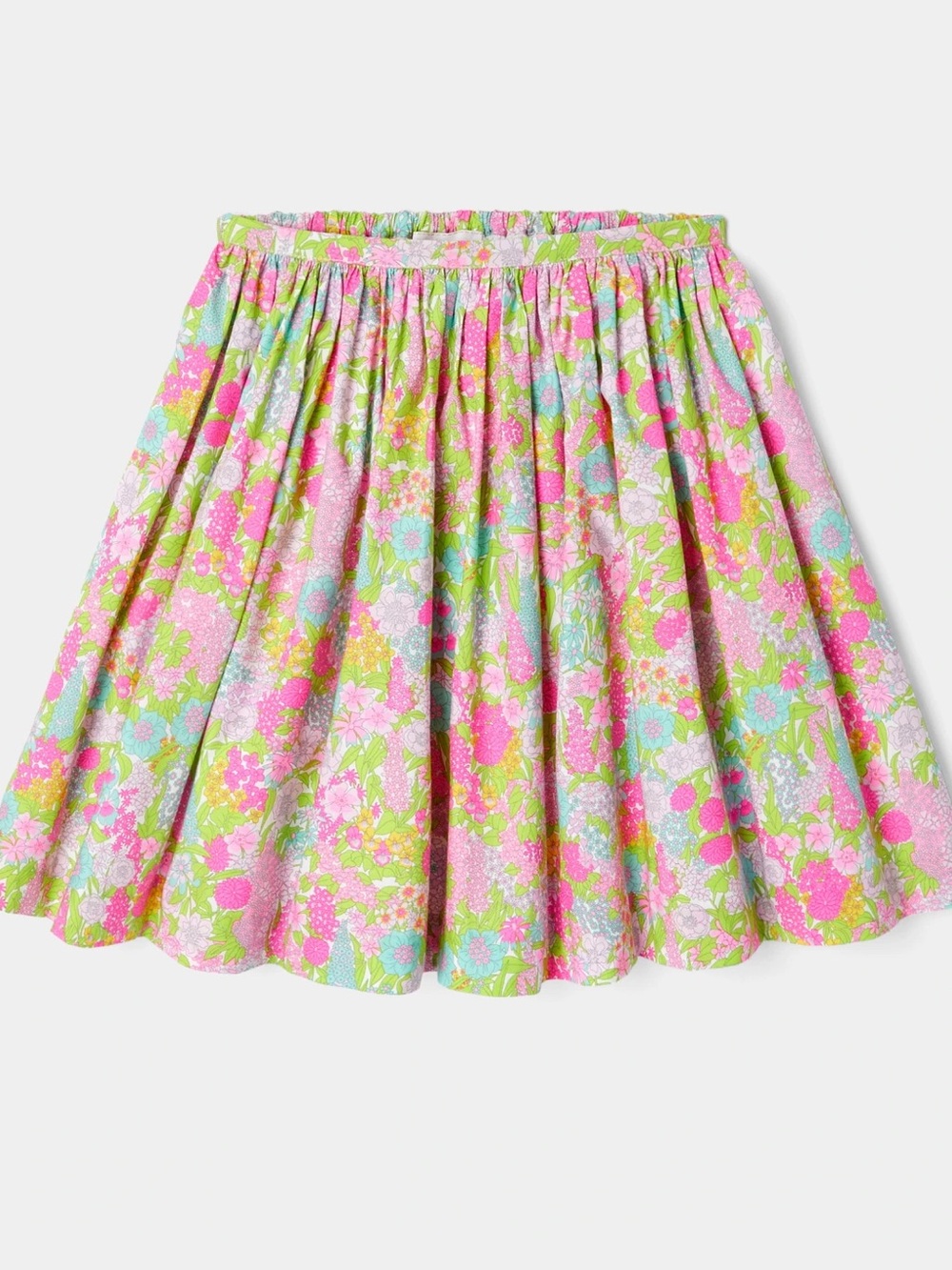 JACADI pink liberty print skirt